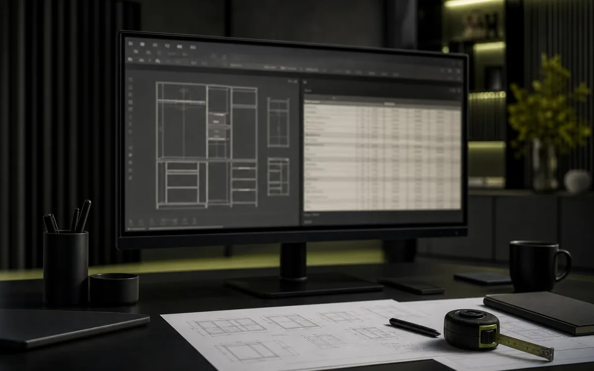 Heritage Land - Drawing-to-quotation system for a joinery manufacturer